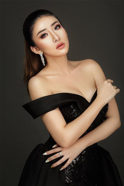 Nansu Yati Soe, a Burmese actress, model, singer and TV host